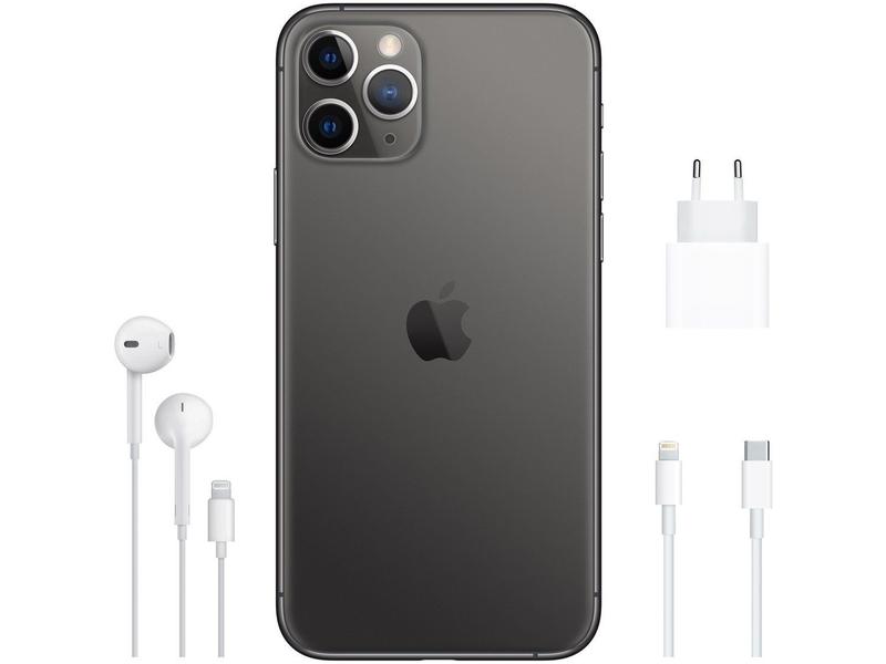 iPhone 11 Pro Apple 64GB Cinza-espacial 5,8” 12MP - iO - iPhone